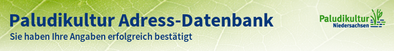 Paludikultur in Niedersachsen Adress-Datenbank